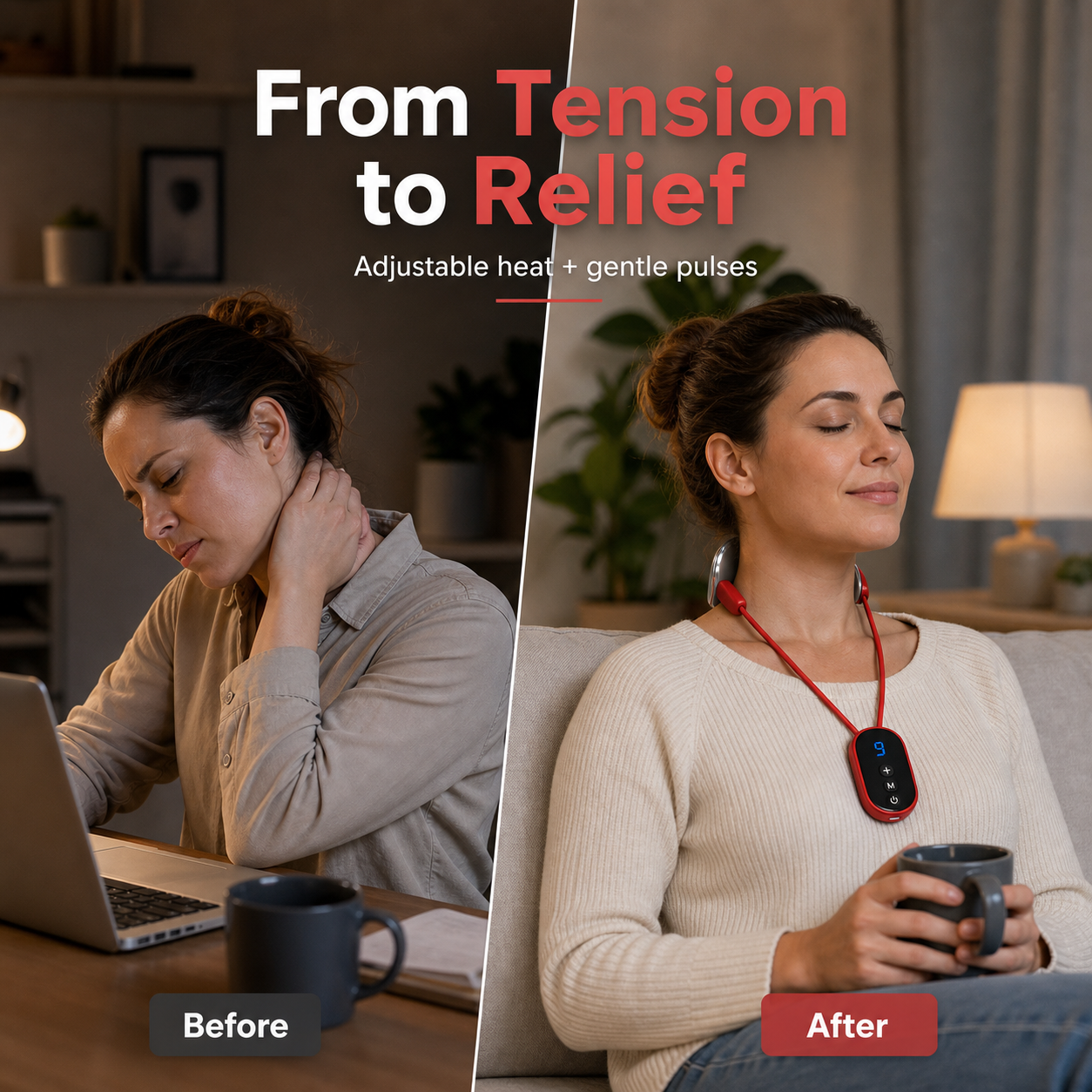 Targeted Neck Relief Massager
