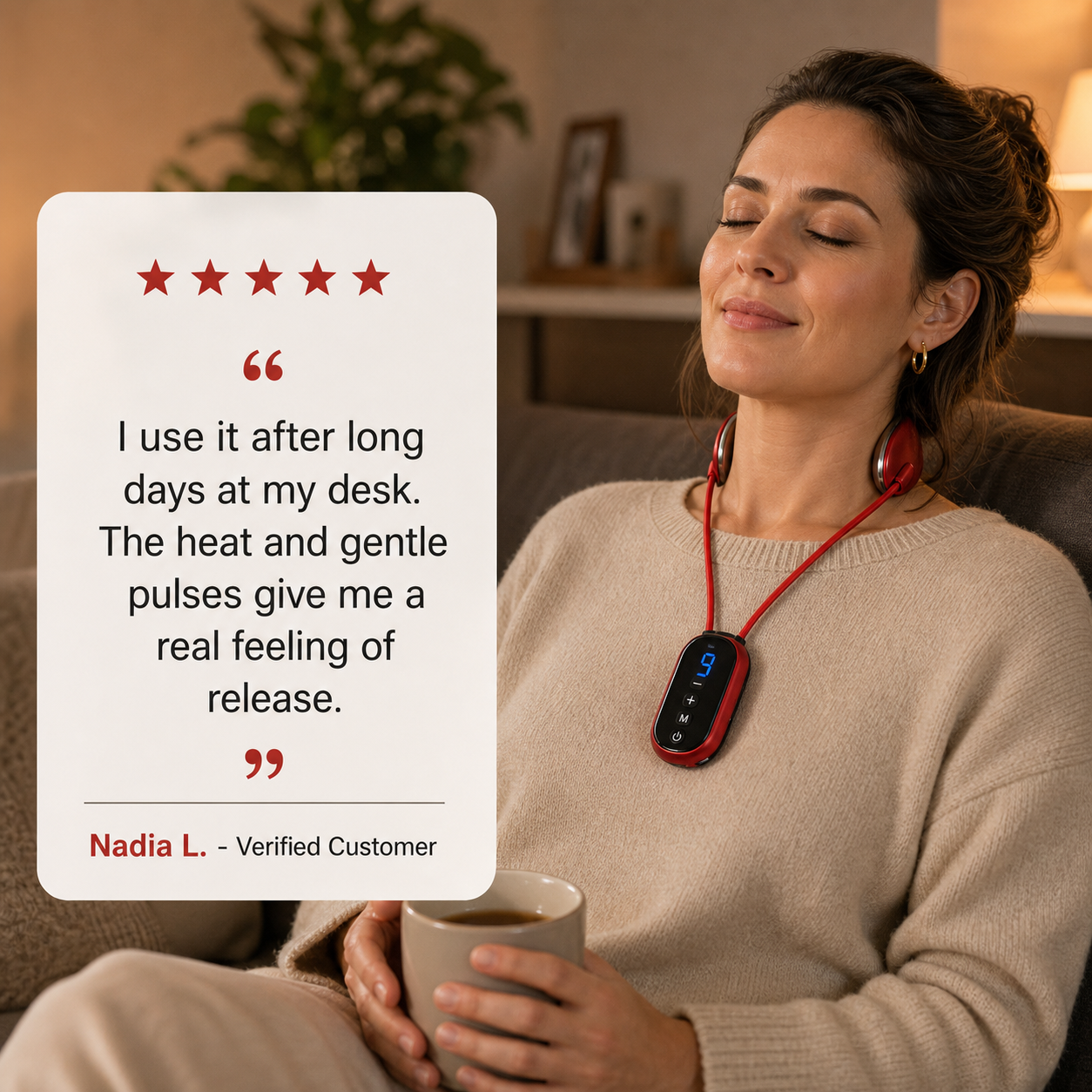 Targeted Neck Relief Massager